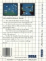 Sega  Master System&nbsp; - &nbsp;Alex Kidd in Miracle World (Back)